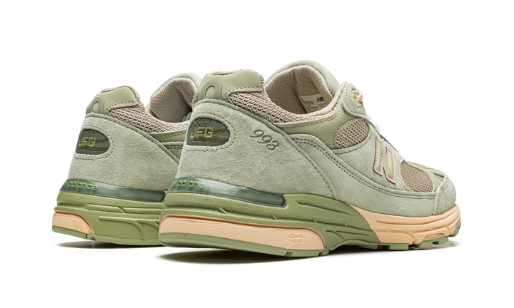 NEW BALANCE 993 X JOE FRESHGOODS PERFORMANCE ART GREEN — Stock 