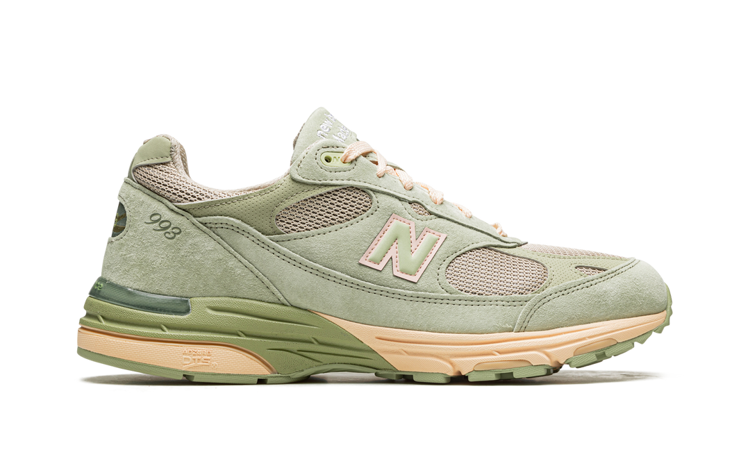 NEW BALANCE 993 X JOE FRESHGOODS PERFORMANCE ART GREEN — Stock 