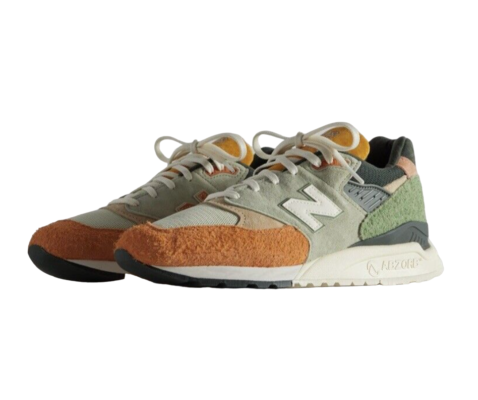 NEW BALANCE 998 RONNIE FIEG &amp; FRANK LLOYD WRIGHT FOUNDATION BROADACRE CITY ALOE WASH