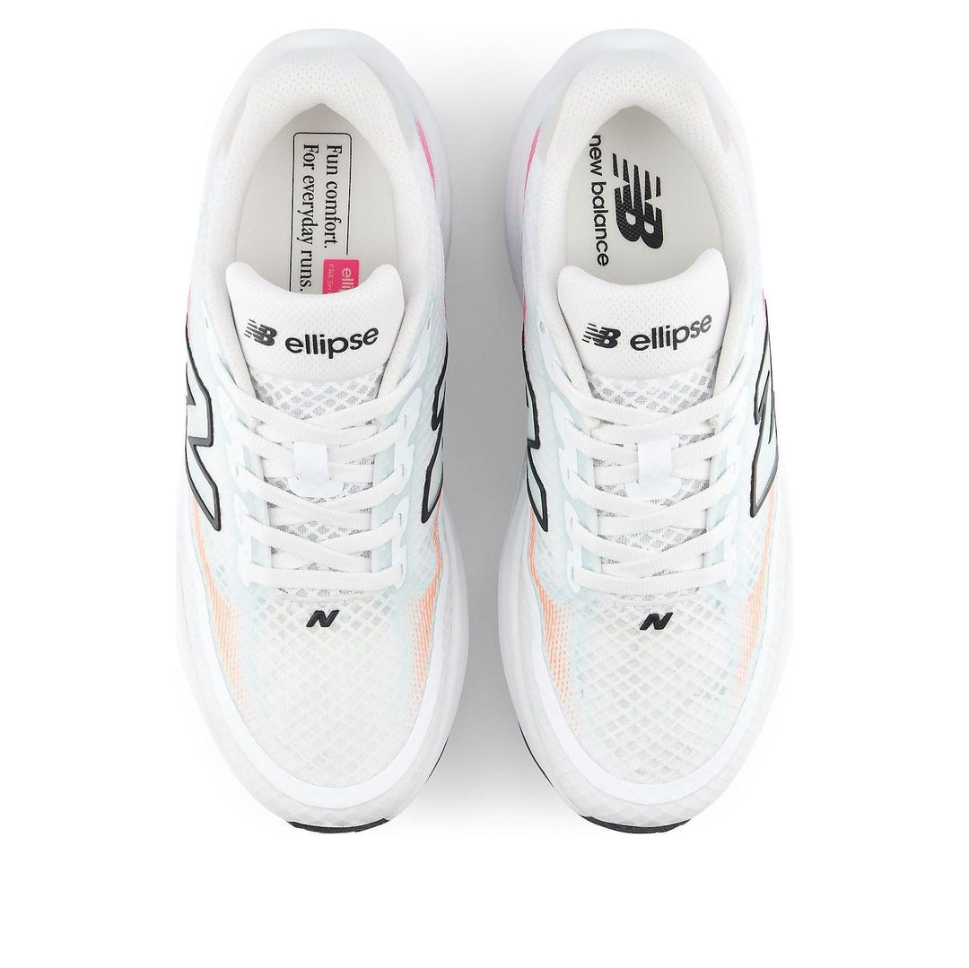 NEW BALANCE ELLIPSE BREATHE WHITE BLACK GLINT BLUE WOMENS