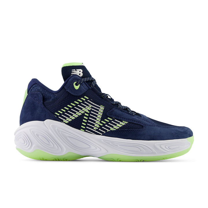 NEW BALANCE FRESH FOAM BB V2 NAVY BLEACHED LIME GLOW