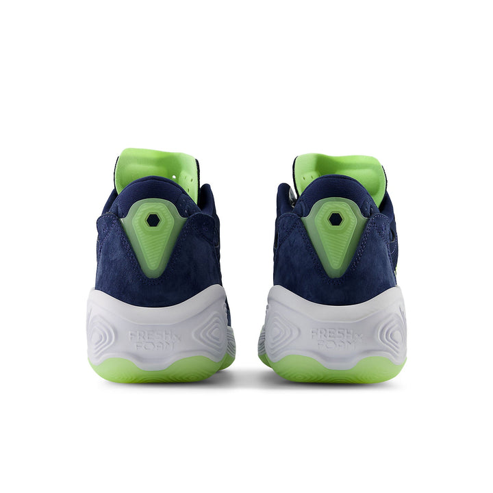 NEW BALANCE FRESH FOAM BB V2 NAVY BLEACHED LIME GLOW