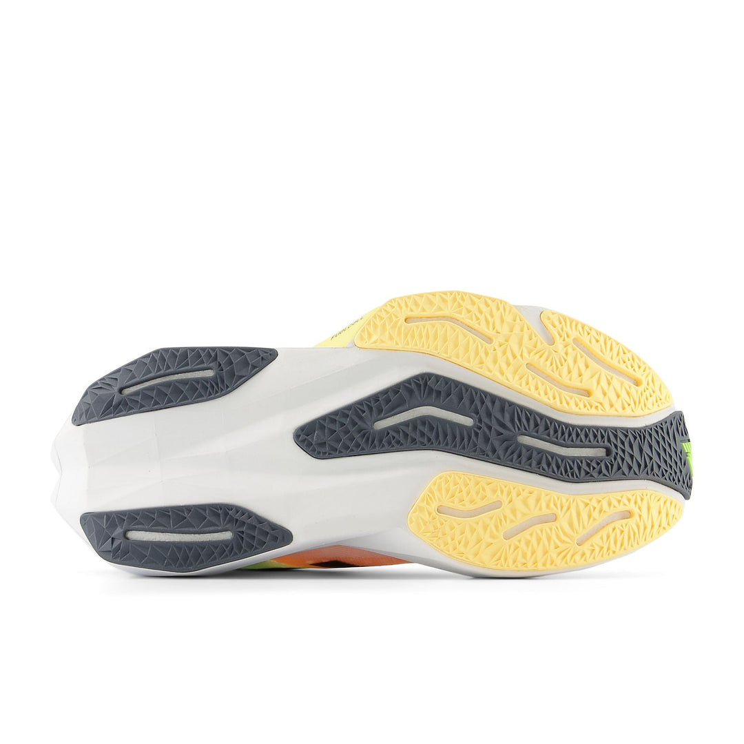 NEW BALANCE FUELCELL REBEL V4 WHITE BLEACHED LIME GLOW WOMENS