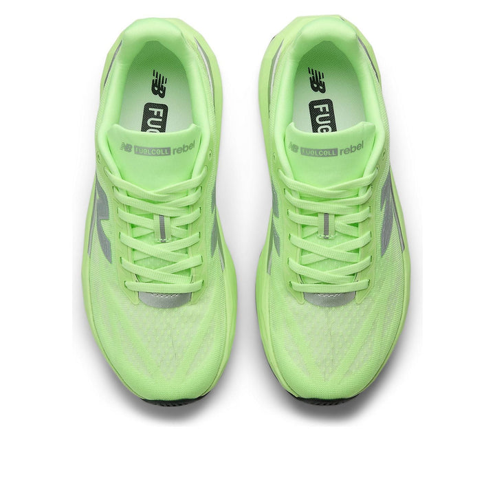 NEW BALANCE FUELCELL REBEL V5 LAB GREEN SILVER WOMENS