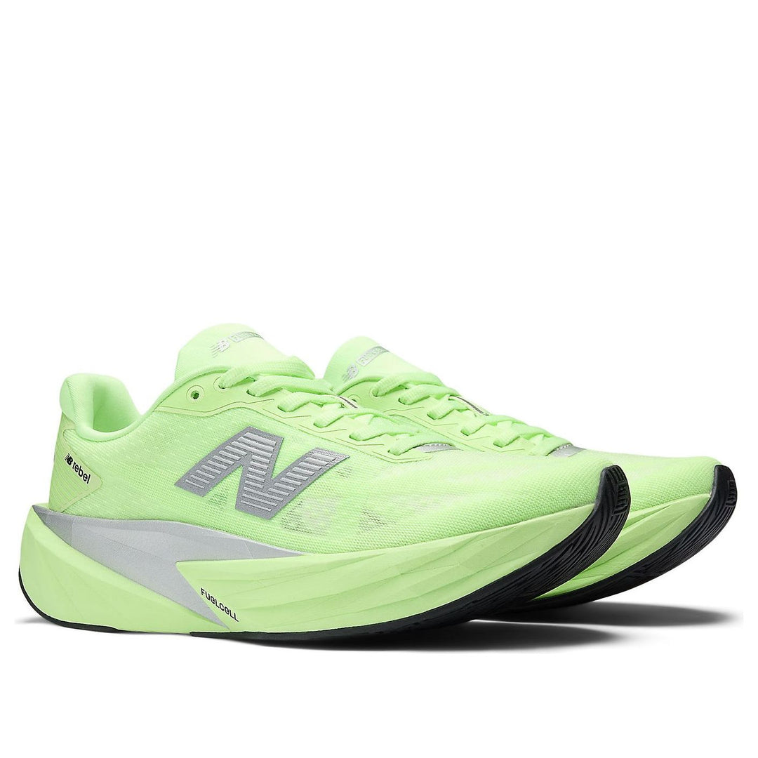 NEW BALANCE FUELCELL REBEL V5 LAB GREEN SILVER WOMENS