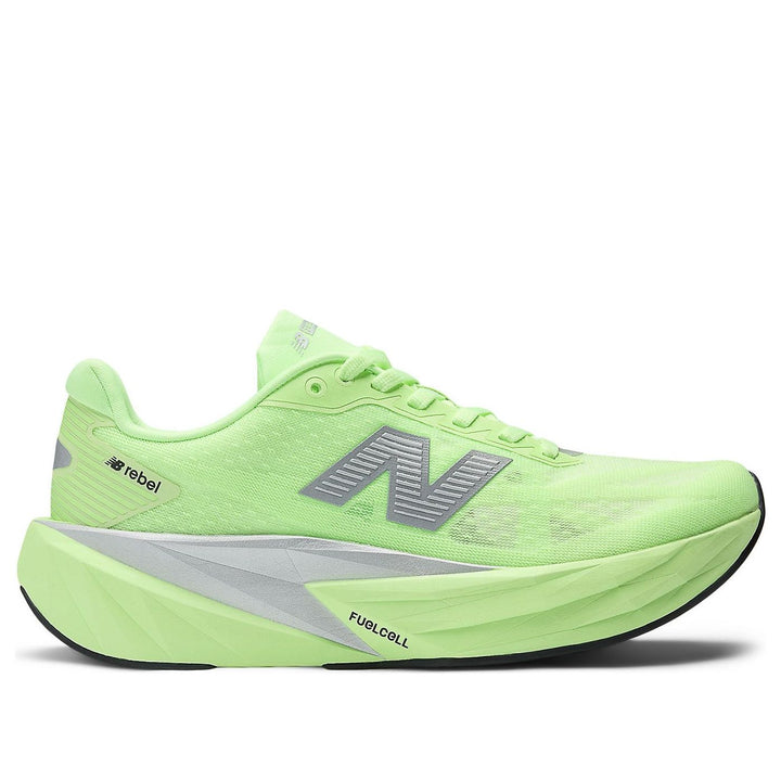 NEW BALANCE FUELCELL REBEL V5 LAB GREEN SILVER WOMENS