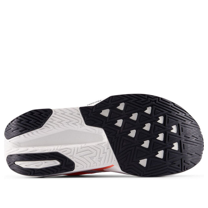 NEW BALANCE FUELCELL REBEL V5 URGENT RED WHITE SILVER WOMENS
