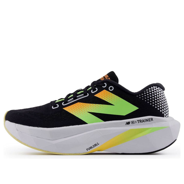 NEW BALANCE FUELCELL SUPERCOMP TRAINER V3 BLACK BLEACHED LIME GLO