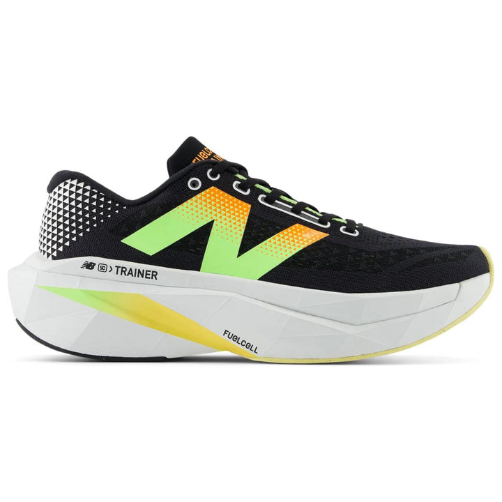 NEW BALANCE FUELCELL SUPERCOMP TRAINER V3 BLACK BLEACHED LIME GLO