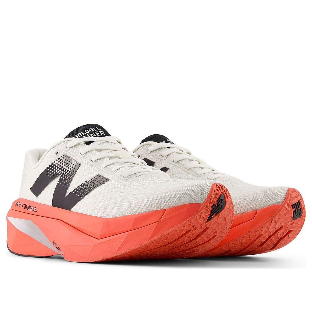 NEW BALANCE FUELCELL SUPERCOMP TRAINER V3 URGENT RED SEA SALT BLACK