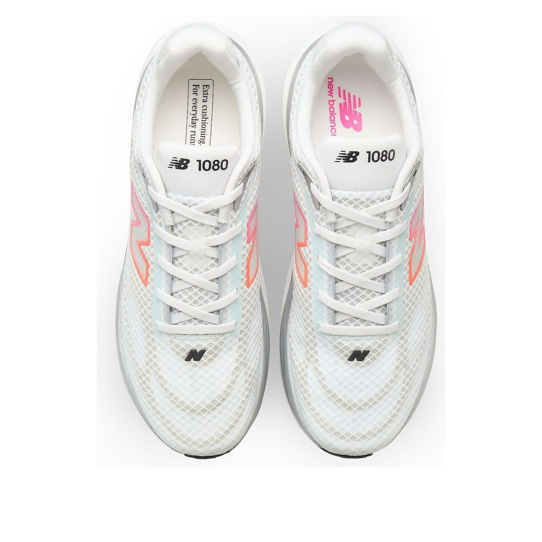 NEW BALANCE INFINION 1080V15 BREATHE WHITE PINK HEAT TANGERINE