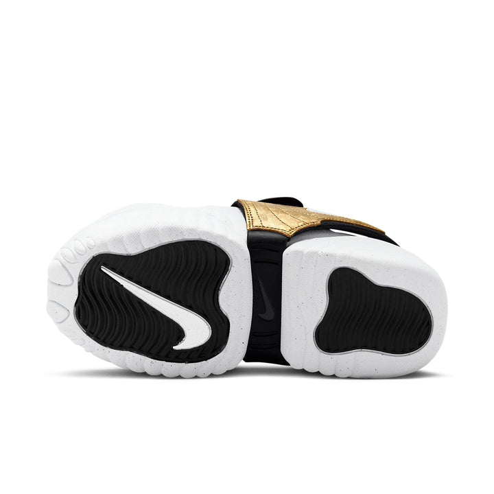 NIKE AIR ADJUST FORCE SANDAL BLACK METALLIC GOLD WOMENS
