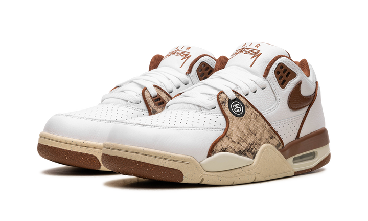NIKE AIR FLIGHT 89 X STUSSY WHITE PECAN