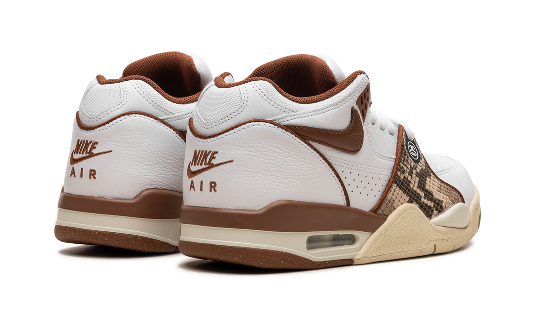 NIKE AIR FLIGHT 89 X STUSSY WHITE PECAN