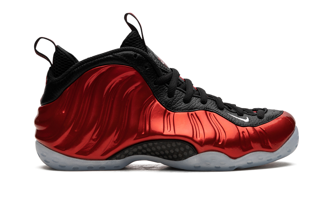 NIKE AIR FOAMPOSITE ONE METALLIC RED