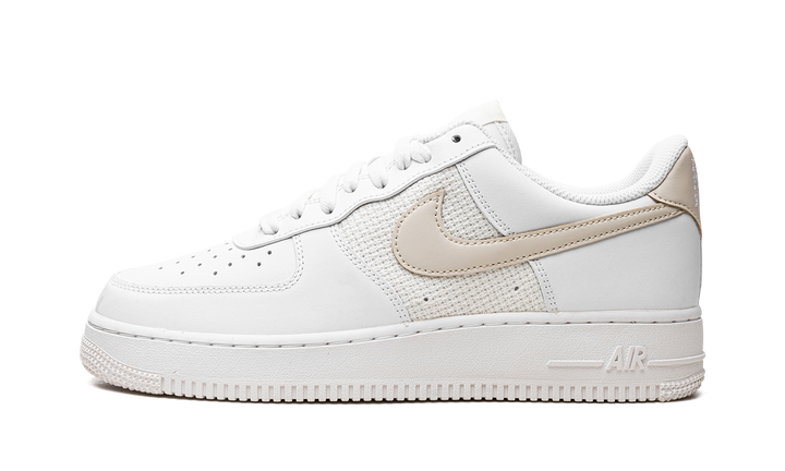 NIKE AIR FORCE 1 07 CROSS STITCH WHITE FOSSIL WOMENS