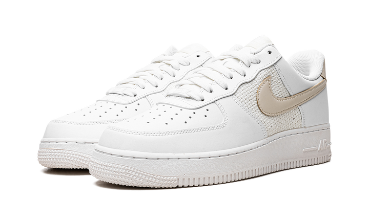 NIKE AIR FORCE 1 07 CROSS STITCH WHITE FOSSIL WOMENS