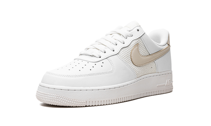 NIKE AIR FORCE 1 07 CROSS STITCH WHITE FOSSIL WOMENS