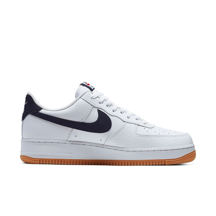 NIKE AIR FORCE 1 07 LOW WHITE OBSIDIAN GUM