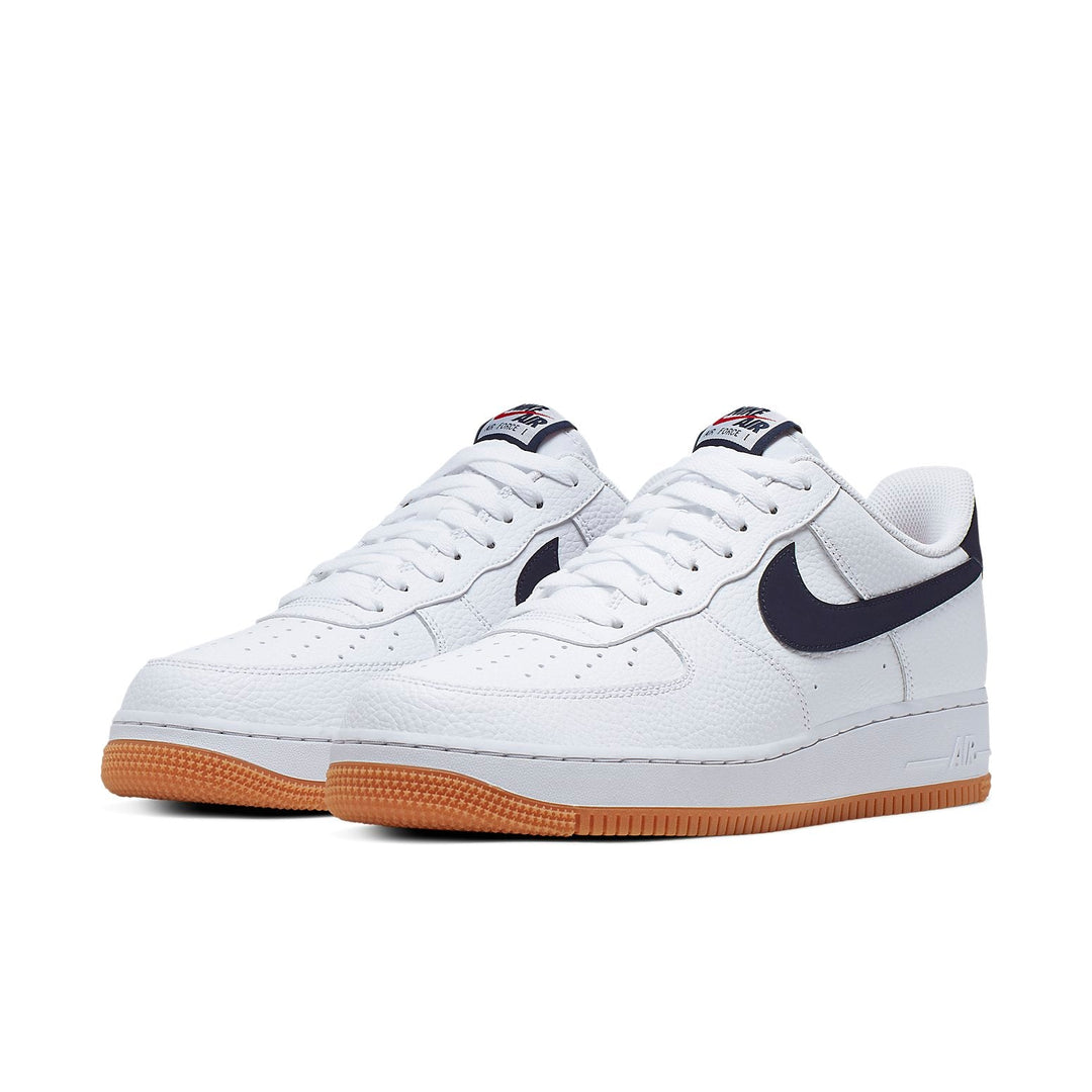 NIKE AIR FORCE 1 07 LOW WHITE OBSIDIAN GUM