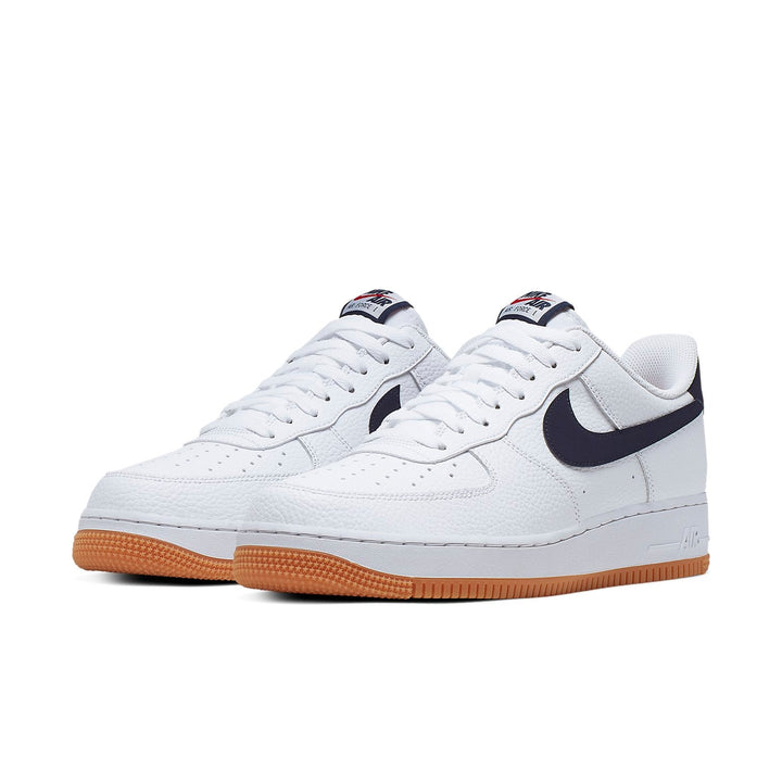 NIKE AIR FORCE 1 07 LOW WHITE OBSIDIAN GUM