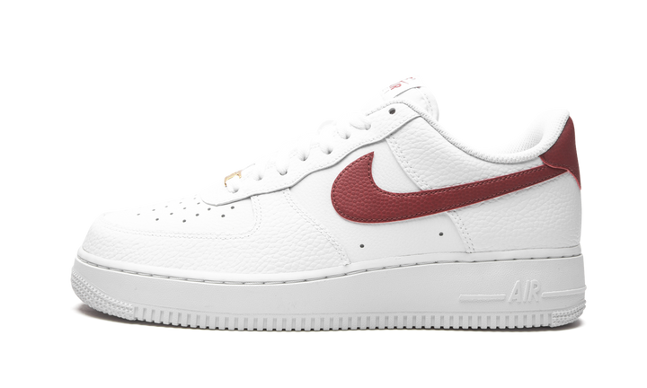 NIKE AIR FORCE 1 07 LOW WHITE TEAM RED