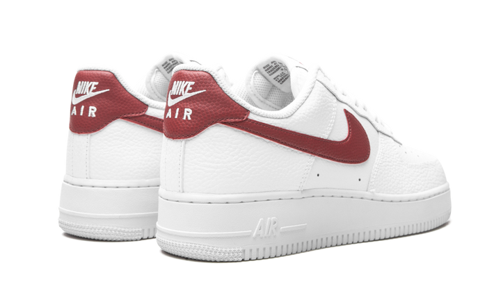 NIKE AIR FORCE 1 07 LOW WHITE TEAM RED