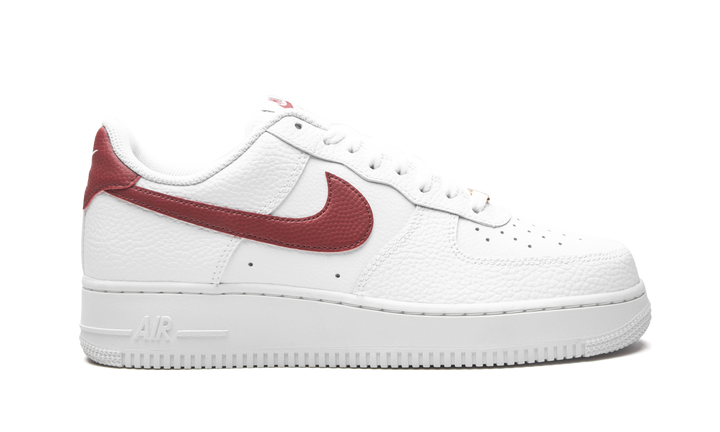 NIKE AIR FORCE 1 07 LOW WHITE TEAM RED