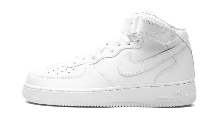 NIKE AIR FORCE 1 07 MID TRIPLE WHITE