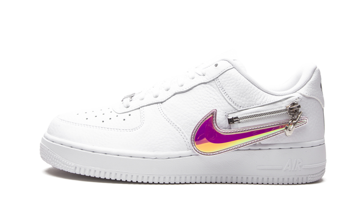 NIKE AIR FORCE 1 07 PREMIUM ZIP WHITE