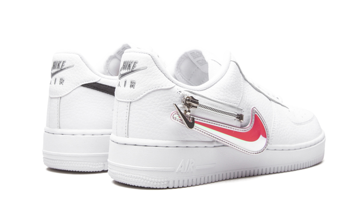 NIKE AIR FORCE 1 07 PREMIUM ZIP WHITE