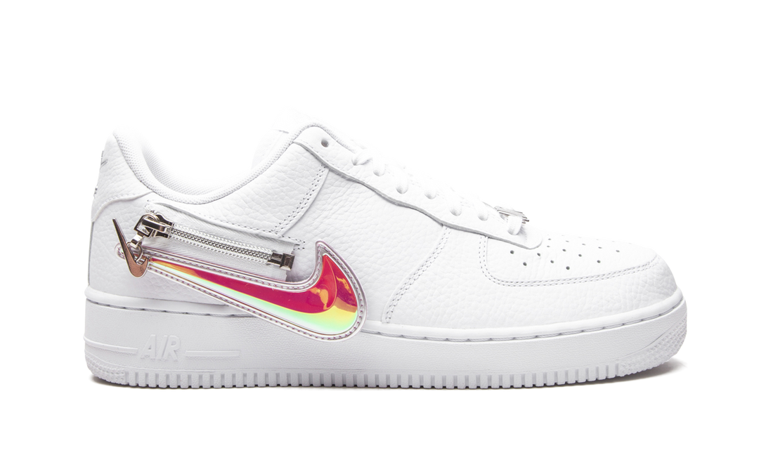 NIKE AIR FORCE 1 07 PREMIUM ZIP WHITE