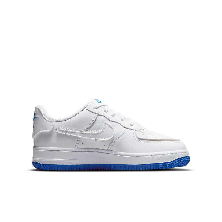 NIKE AIR FORCE 1/1 LOW WHITE BLUE GS