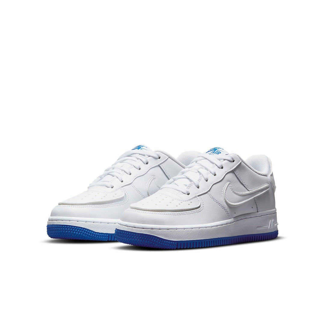 NIKE AIR FORCE 1/1 LOW WHITE BLUE GS