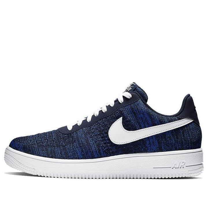 NIKE AIR FORCE 1 FLYKNIT 2.0 NAVY WHITE