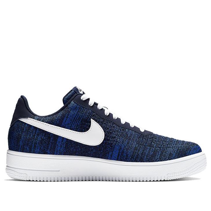 NIKE AIR FORCE 1 FLYKNIT 2.0 NAVY WHITE