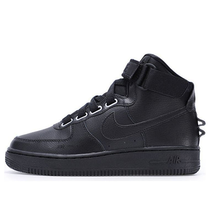 NIKE AIR FORCE 1 HIGH UTILITY TRIPLE BLACK WOMENS