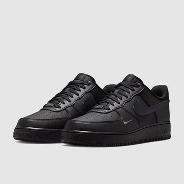 NIKE AIR FORCE 1 LOW '07 CARBON FIBER SWOOSH BLACK ANTHRACITE