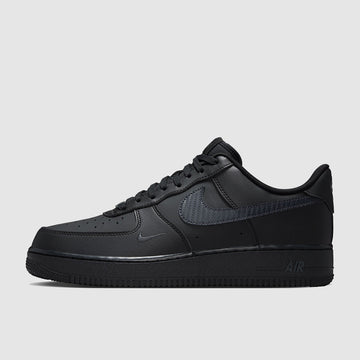 NIKE AIR FORCE 1 LOW '07 CARBON FIBER SWOOSH BLACK ANTHRACITE