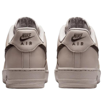 NIKE AIR FORCE 1 LOW '07 CARBON FIBER SWOOSH COLLEGE GREY NEWSPRINT — Stock