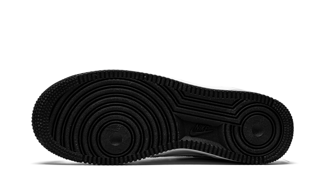 NIKE AIR FORCE 1 LOW 07 CONTRAST STITCH WHITE BLACK GS