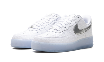 NIKE AIR FORCE 1 LOW '07 CROCODILE WHITE BLUE TINT — Stock