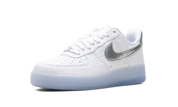 NIKE AIR FORCE 1 LOW '07 CROCODILE WHITE BLUE TINT — Stock