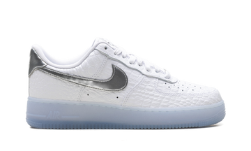 NIKE AIR FORCE 1 LOW '07 CROCODILE WHITE BLUE TINT — Stock