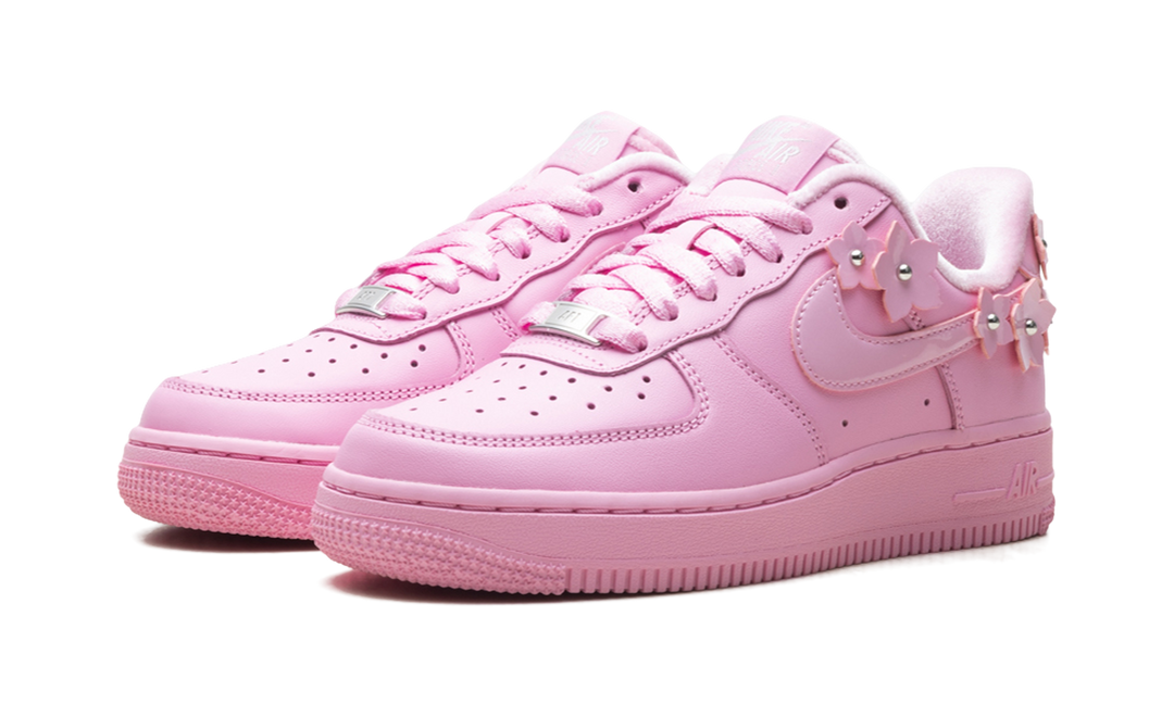 NIKE AIR FORCE 1 LOW '07 FLORETTE PINK RISE (WOMEN'S) — Stock