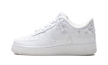 NIKE AIR FORCE 1 LOW '07 FLORETTE WHITE WOLF GREY (WOMEN'S) — Stock