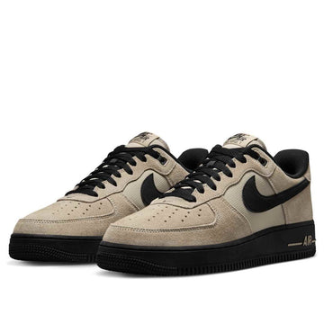 NIKE AIR FORCE 1 LOW '07 LV8 DESERT KHAKI BLACK — Stock
