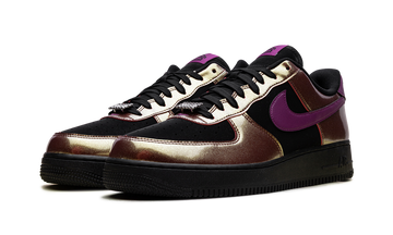NIKE AIR FORCE 1 LOW '07 LV8 GLAM ROCK BLACK BOLD BERRY — Stock