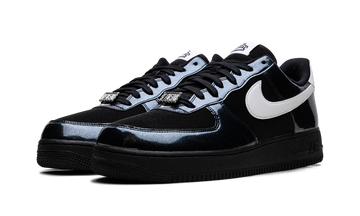 NIKE AIR FORCE 1 LOW '07 LV8 GLAM ROCK BLACK WHITE — Stock