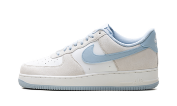 NIKE AIR FORCE 1 LOW '07 LV8 LIGHT BONE LIGHT ARMORY BLUE — Stock